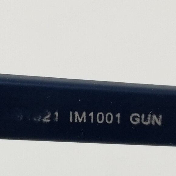 Foster Grant Ironman Glasses Frames Only IM1001 GUN color w Case & Cloth - Picture 10 of 10